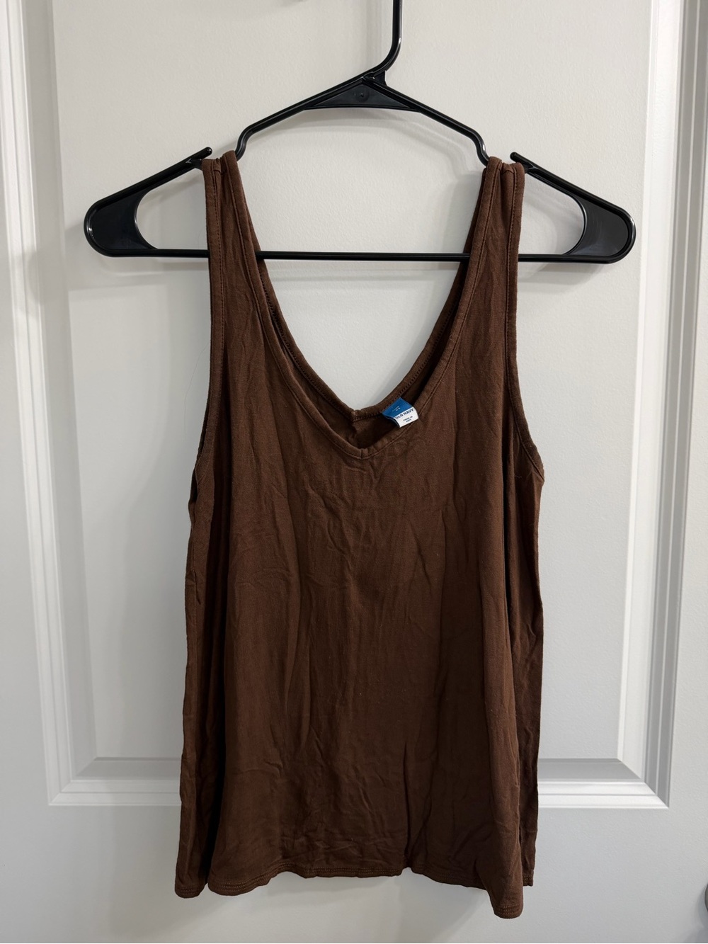 Old Navy Classic Brown V-Neck Women's Tank Top